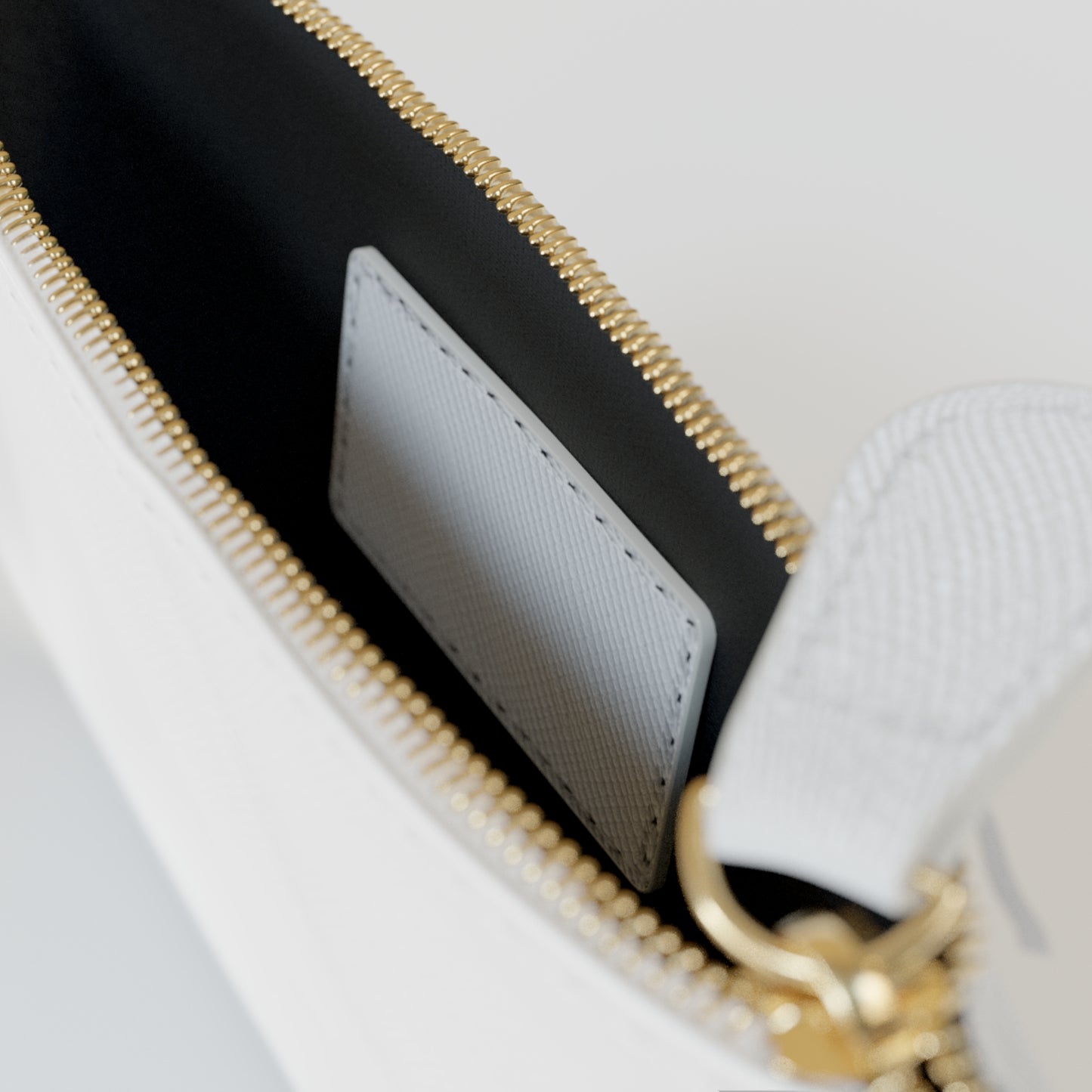 White Mini Clutch Bag Swallows