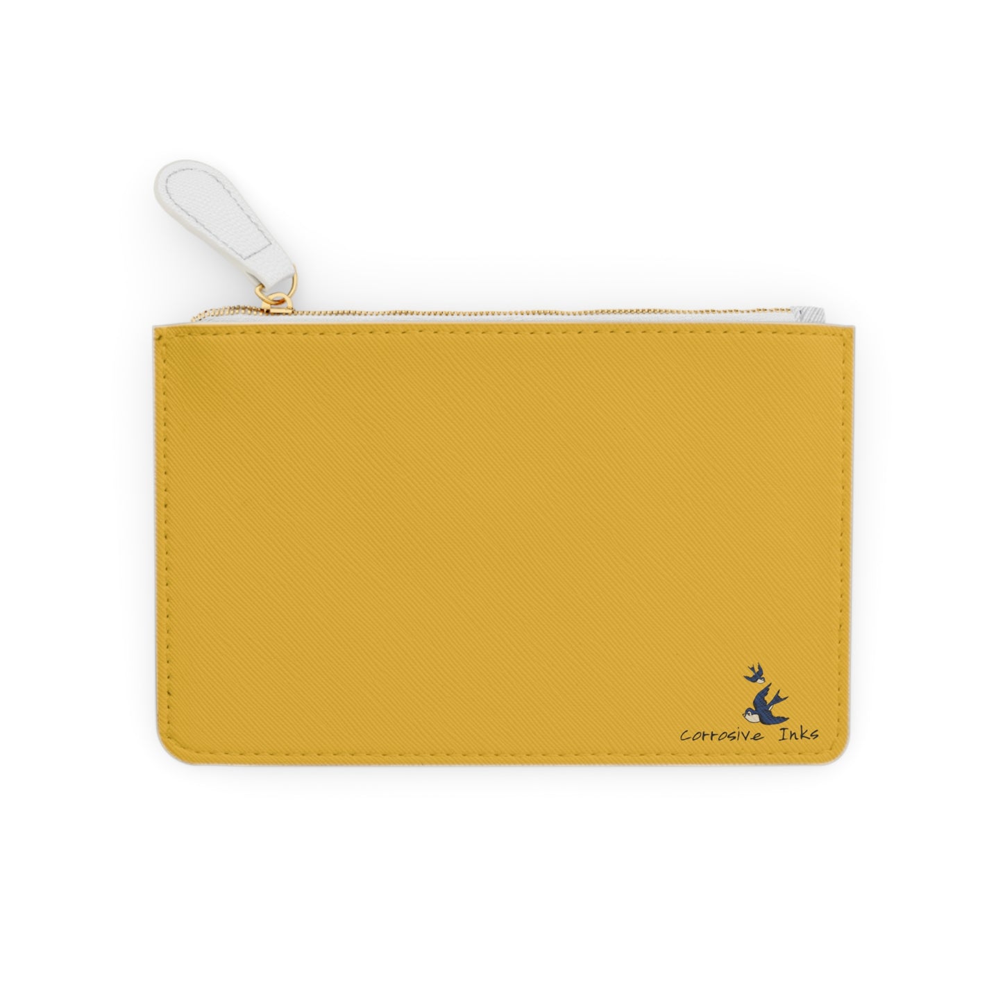 Yellow Mini Clutch Bag Swallows