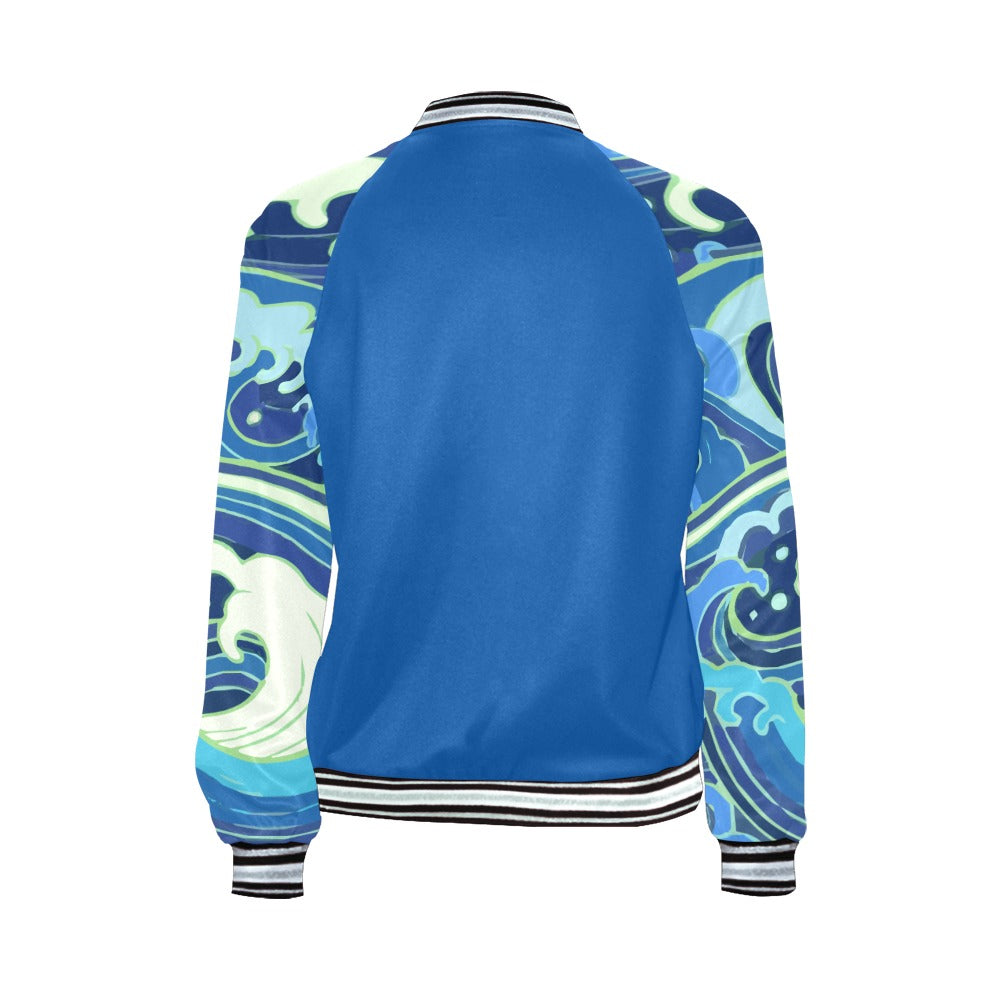 Women's Horizontal Stripes Jacket (Model H21)