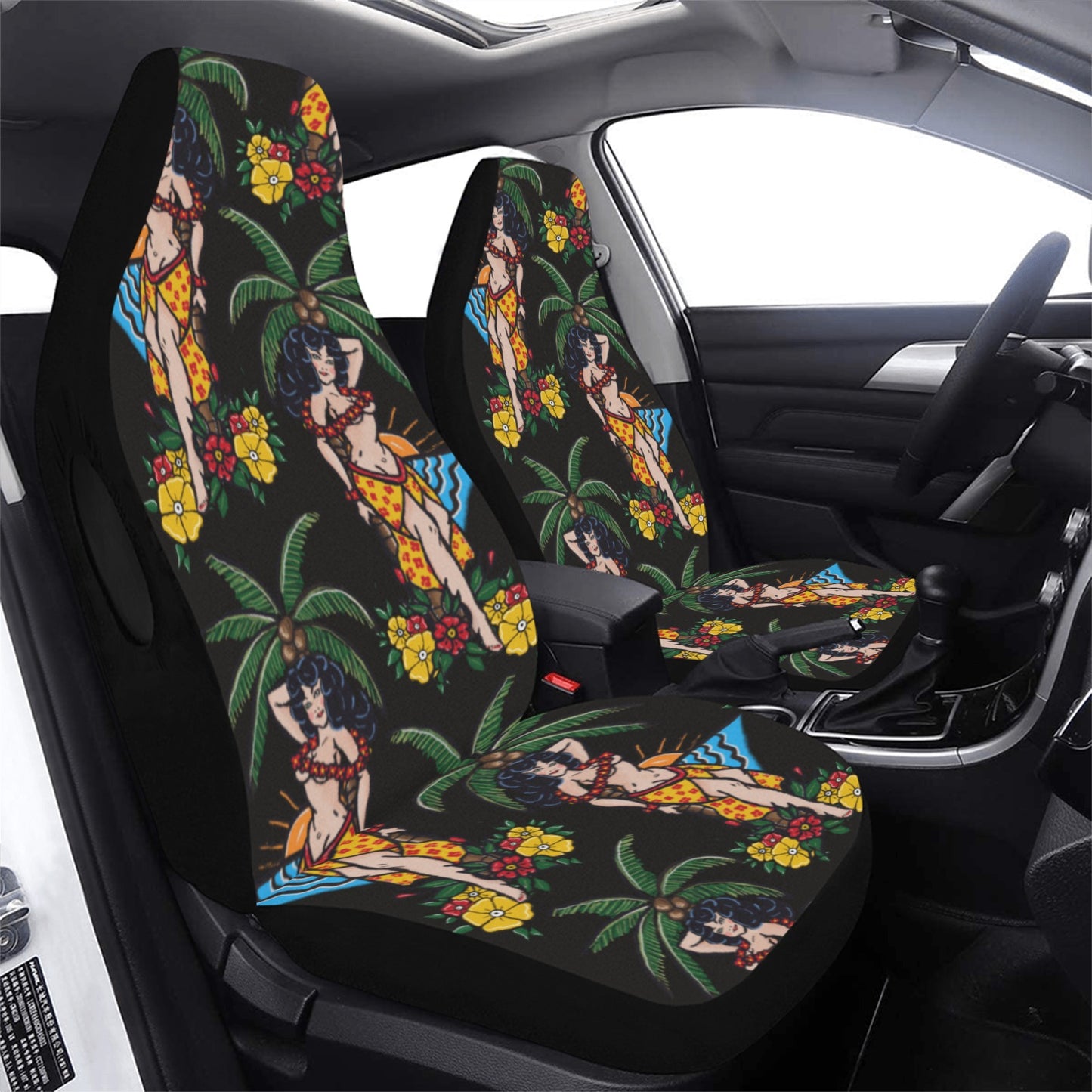 Car Seat Cover Airbag Compatible(Set of 2)